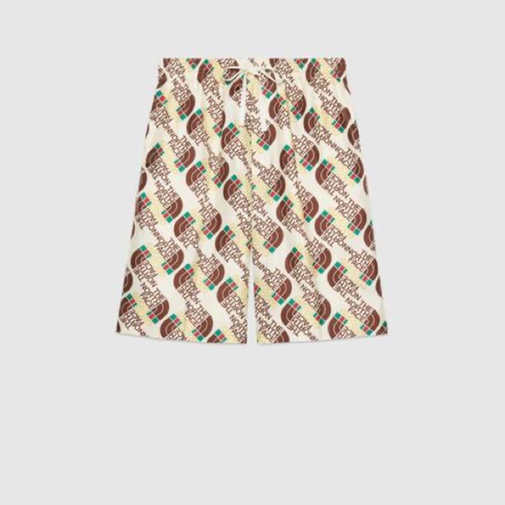 The North Face x Gucci Silk Shorts